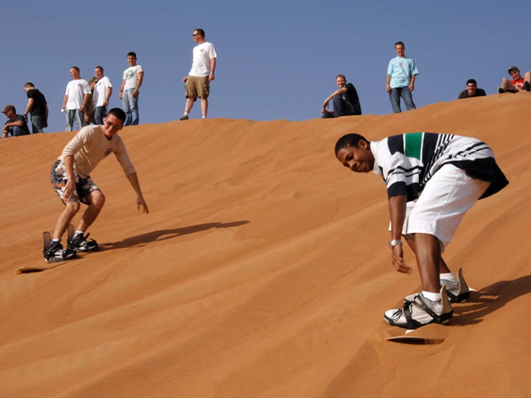 Sand Boarding Dubai 1